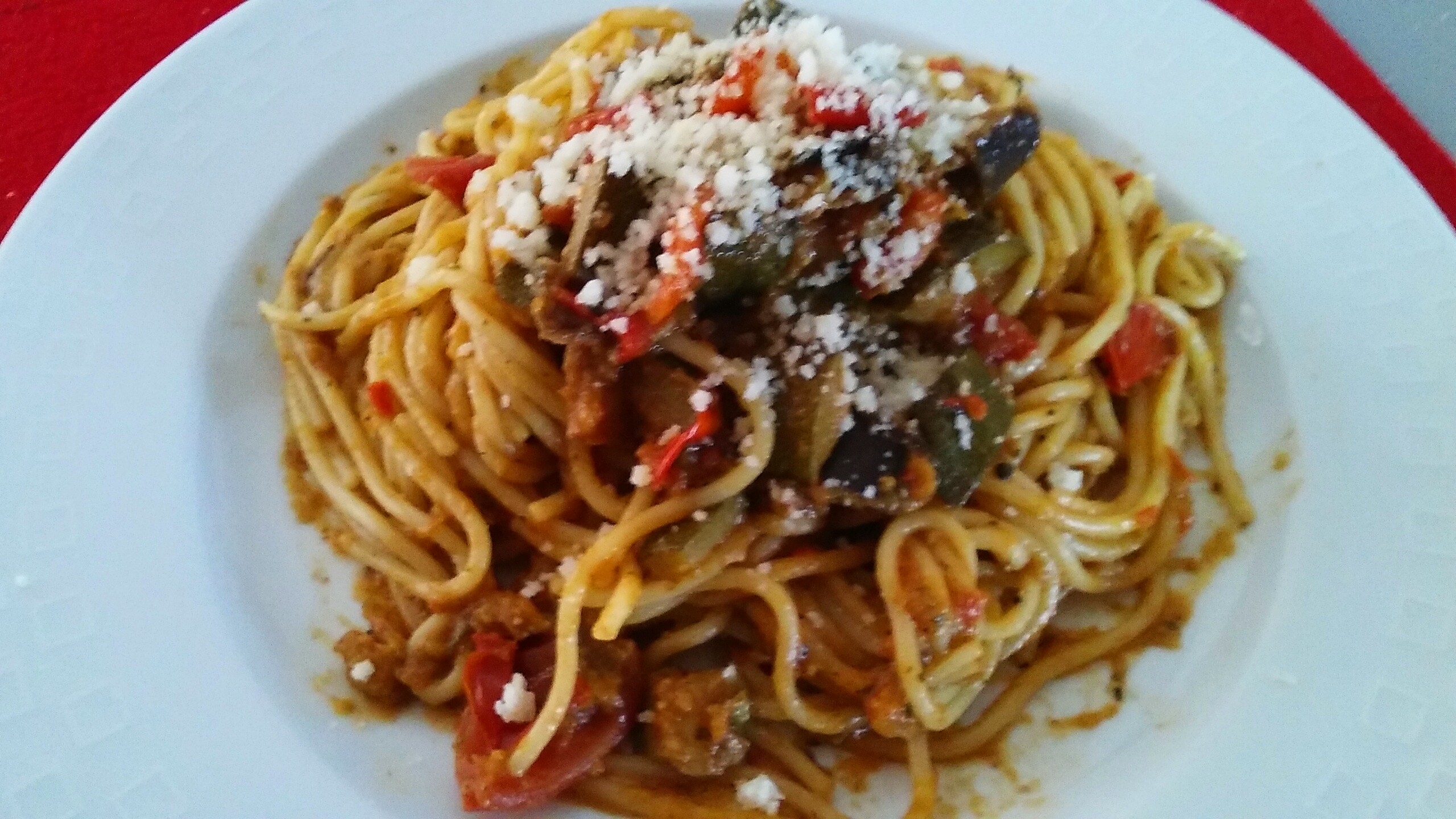 SPAGHETTI ALLE VERDURE