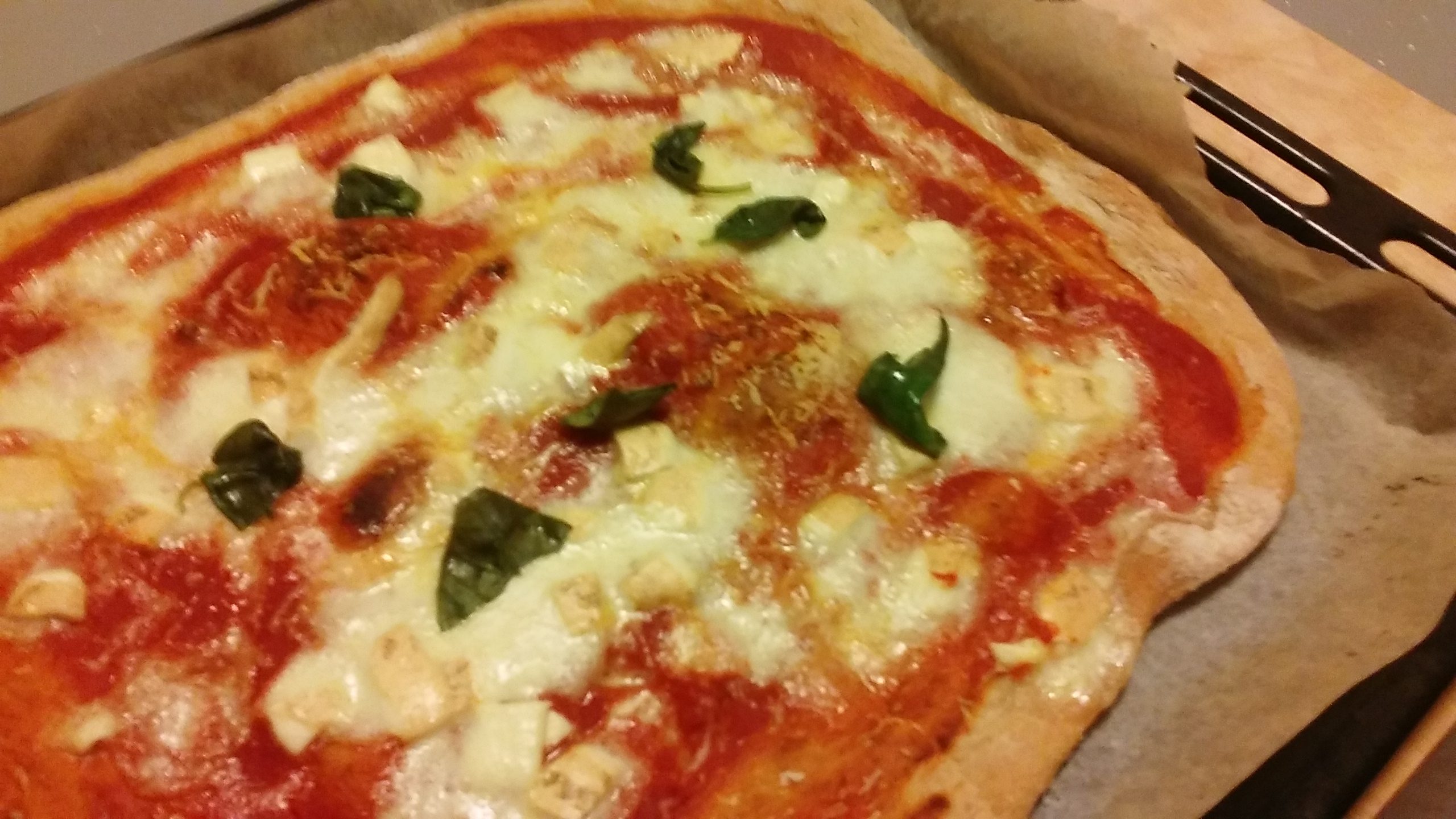 PIZZA MARGHERITA INTEGRALE