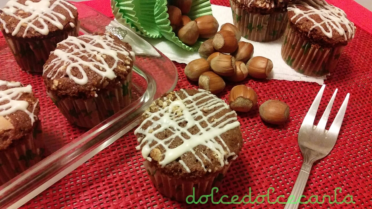 MINI CUP CAKE ALLE NOCCIOLE