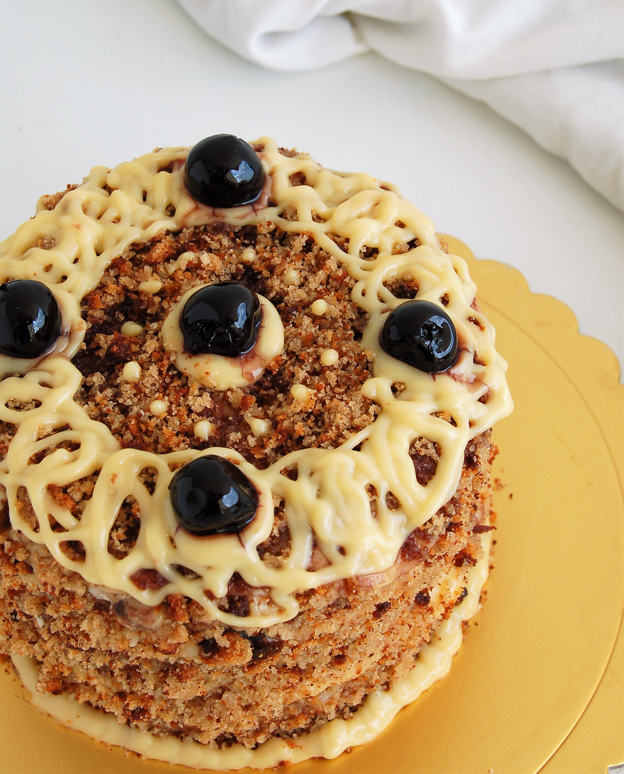 TORTA DI AMARENE E CREMA PASTICCERA