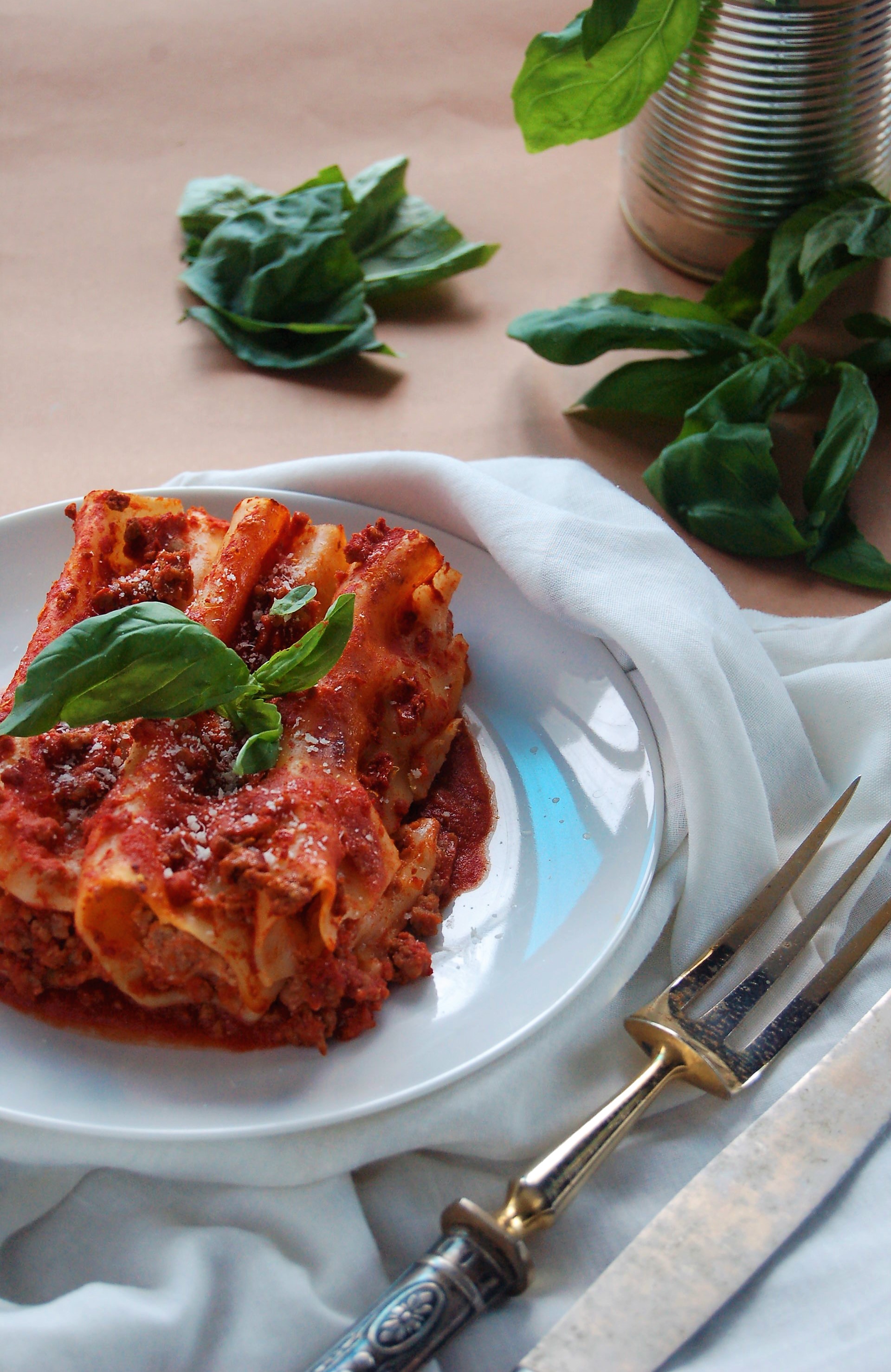 Cannelloni al sugo alla Napoletana