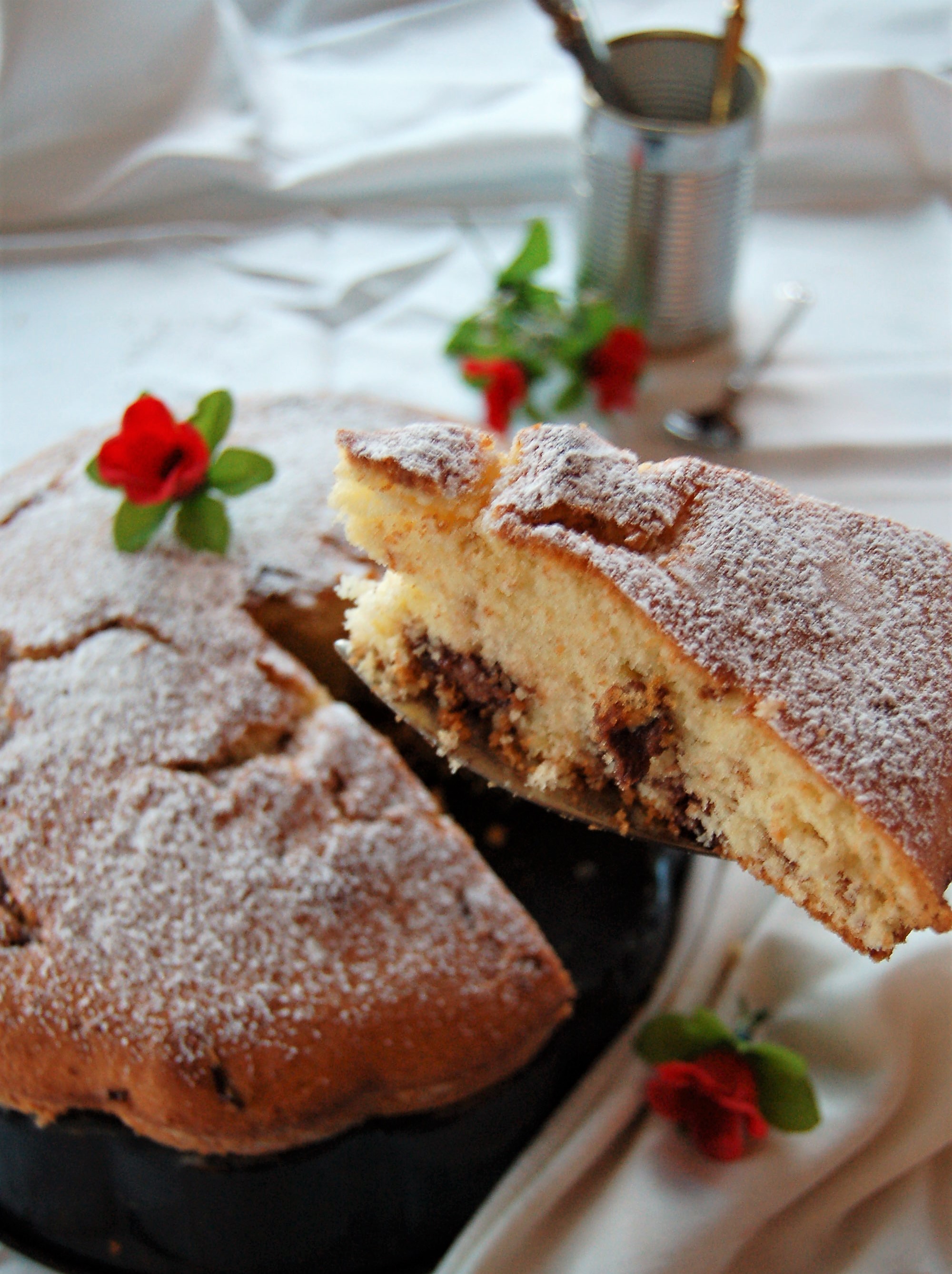 Torta sofficiosa alla stracciatella