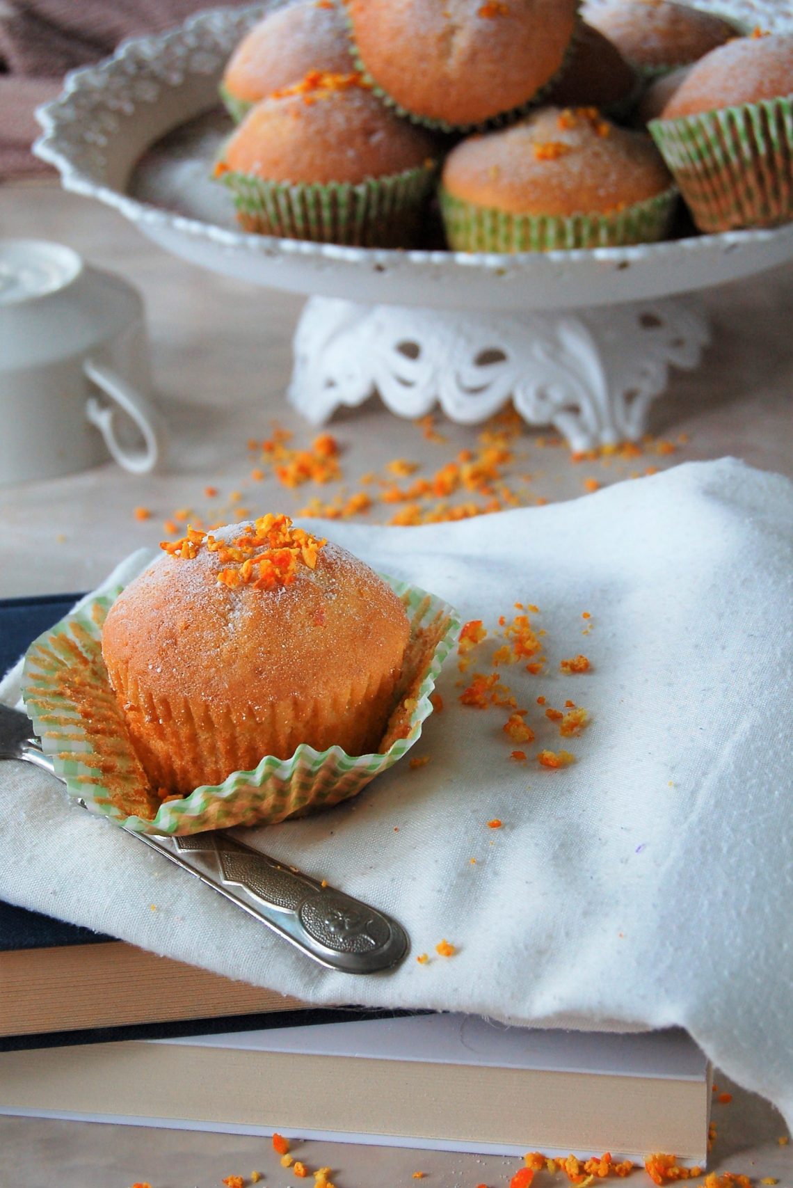 Muffin alle clementine senza lattosio