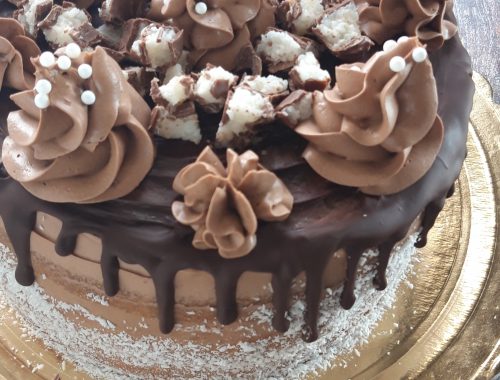 Drip Cake cocco e cioccolato