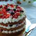 Sponge Cake con crema al latte e frutti di bosco