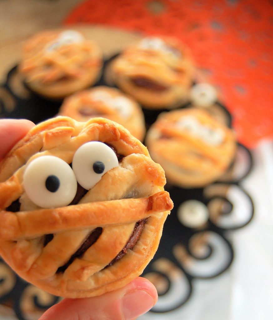 Mummie di Pasta Sfoglia e Nutella