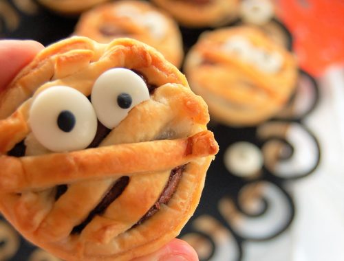 Mummie di Pasta Sfoglia e Nutella