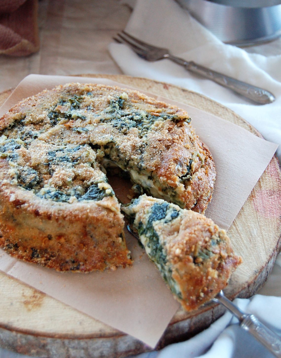 Tortino Furbo Patate e Spinaci