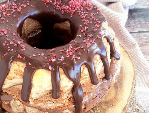 Ciambella al Cacao Farcita di Nutella