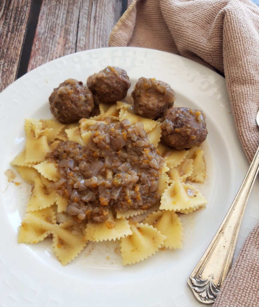 Genovese con Polpette di Lantuorno Bimby