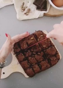 Brownies cioccolato e pistacchi
